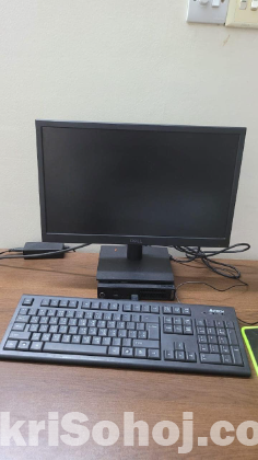 Dell monitor with Lenovo band pc